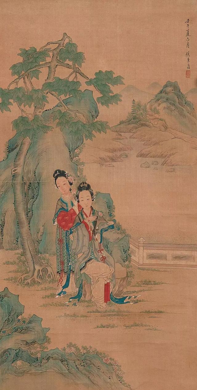 清宫著名十大画家精品选萃