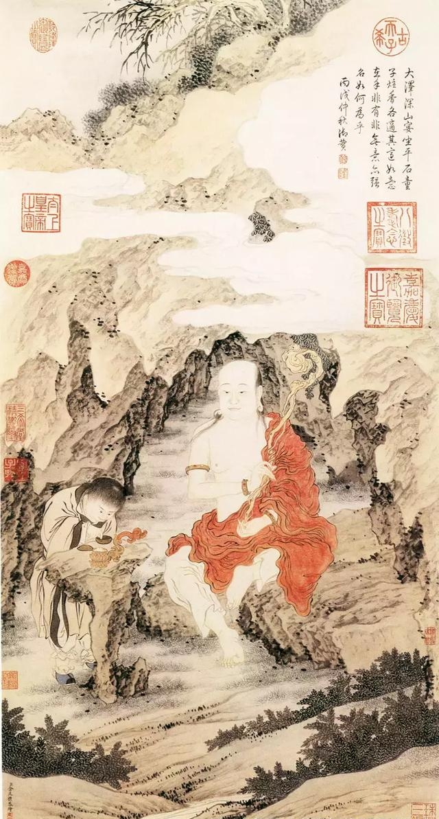 清宫著名十大画家精品选萃