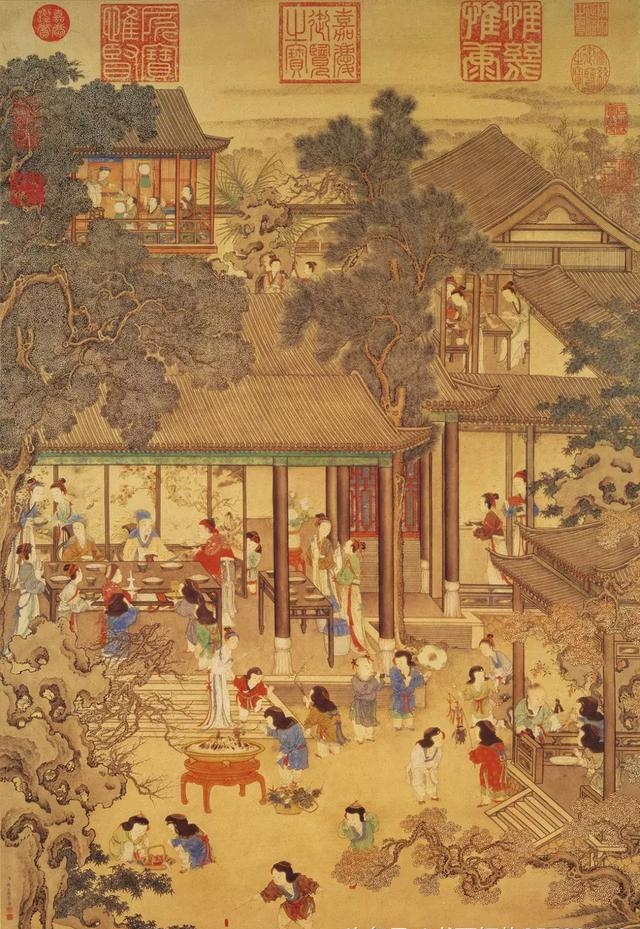 清宫著名十大画家精品选萃