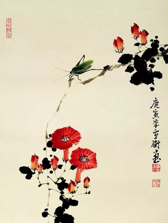 简约生动｜覃卫水墨花鸟与草虫画赏析（90幅）