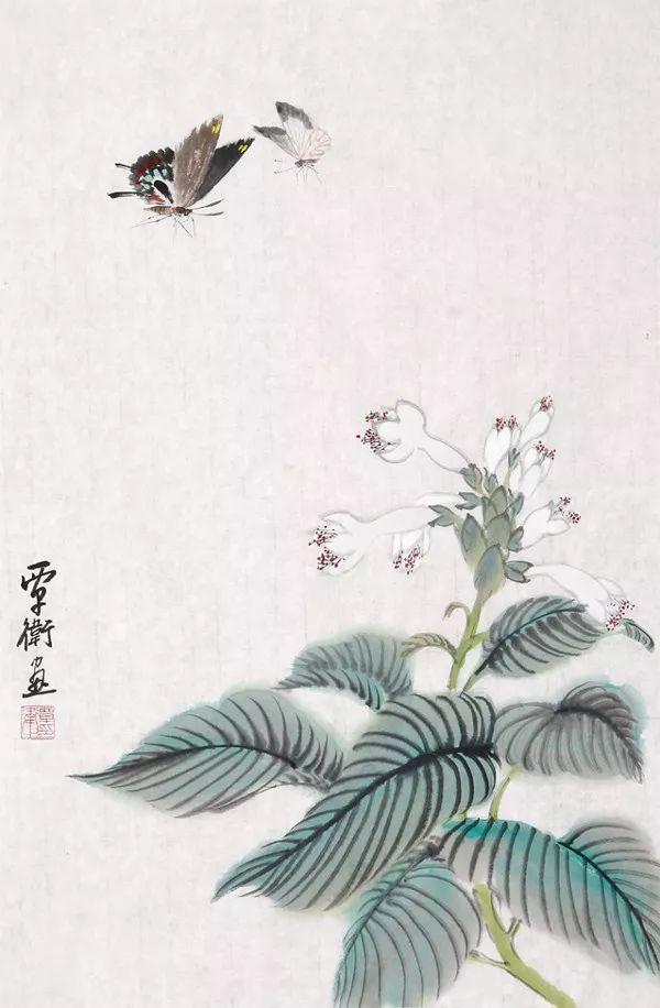 简约生动｜覃卫水墨花鸟与草虫画赏析（90幅）