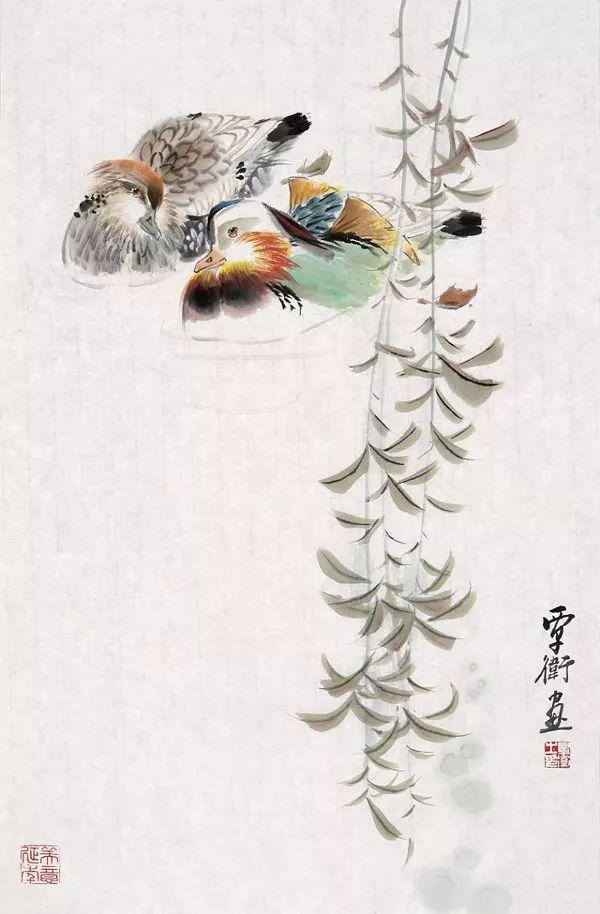 简约生动｜覃卫水墨花鸟与草虫画赏析（90幅）