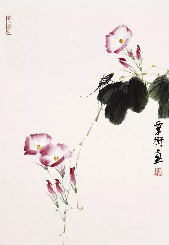 简约生动｜覃卫水墨花鸟与草虫画赏析（90幅）