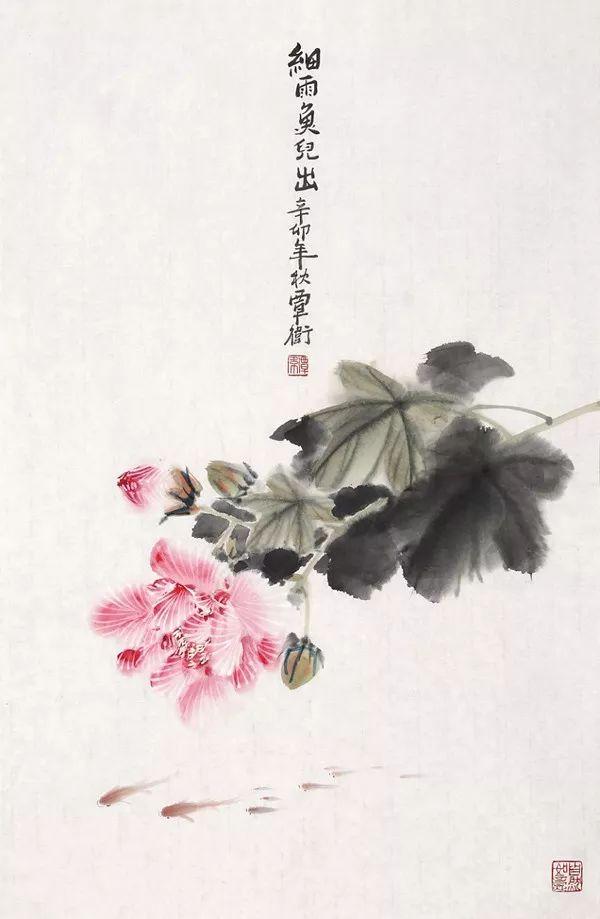 简约生动｜覃卫水墨花鸟与草虫画赏析（90幅）