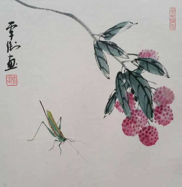 简约生动｜覃卫水墨花鸟与草虫画赏析（90幅）