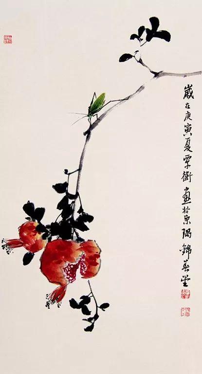 简约生动｜覃卫水墨花鸟与草虫画赏析（90幅）