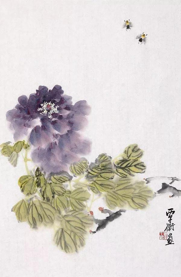 简约生动｜覃卫水墨花鸟与草虫画赏析（90幅）