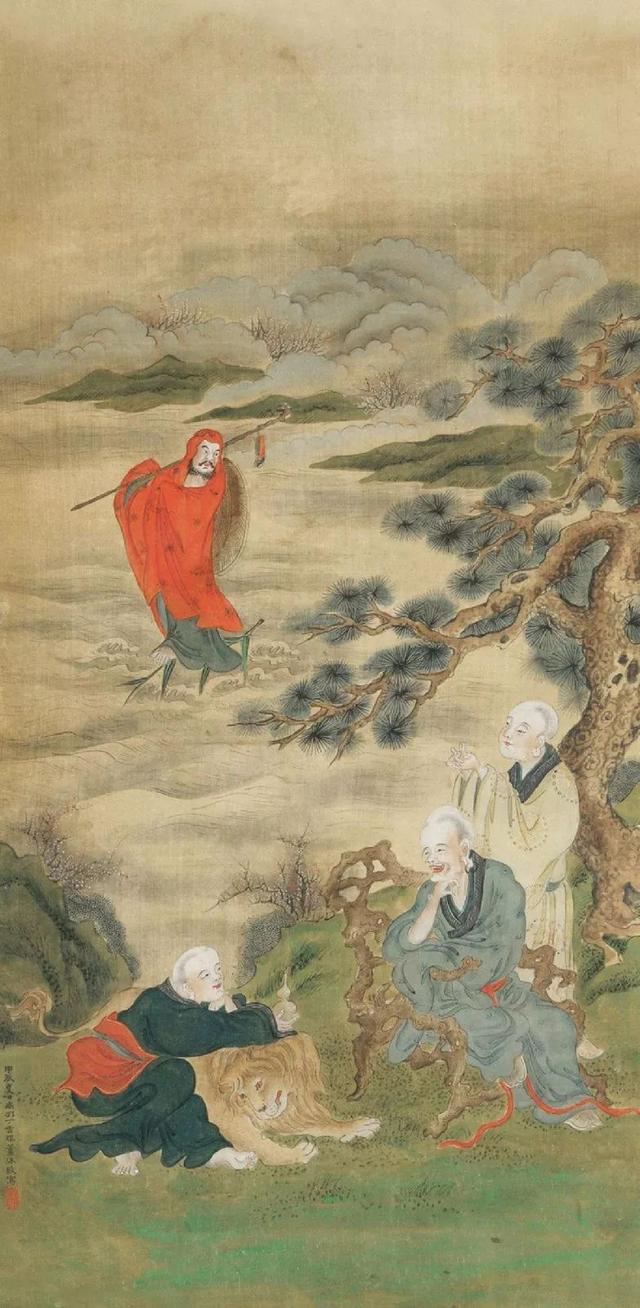 明｜丁云鹏笔下庄严肃穆的佛道人物（140幅）