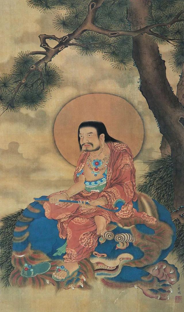 明｜丁云鹏笔下庄严肃穆的佛道人物（140幅）