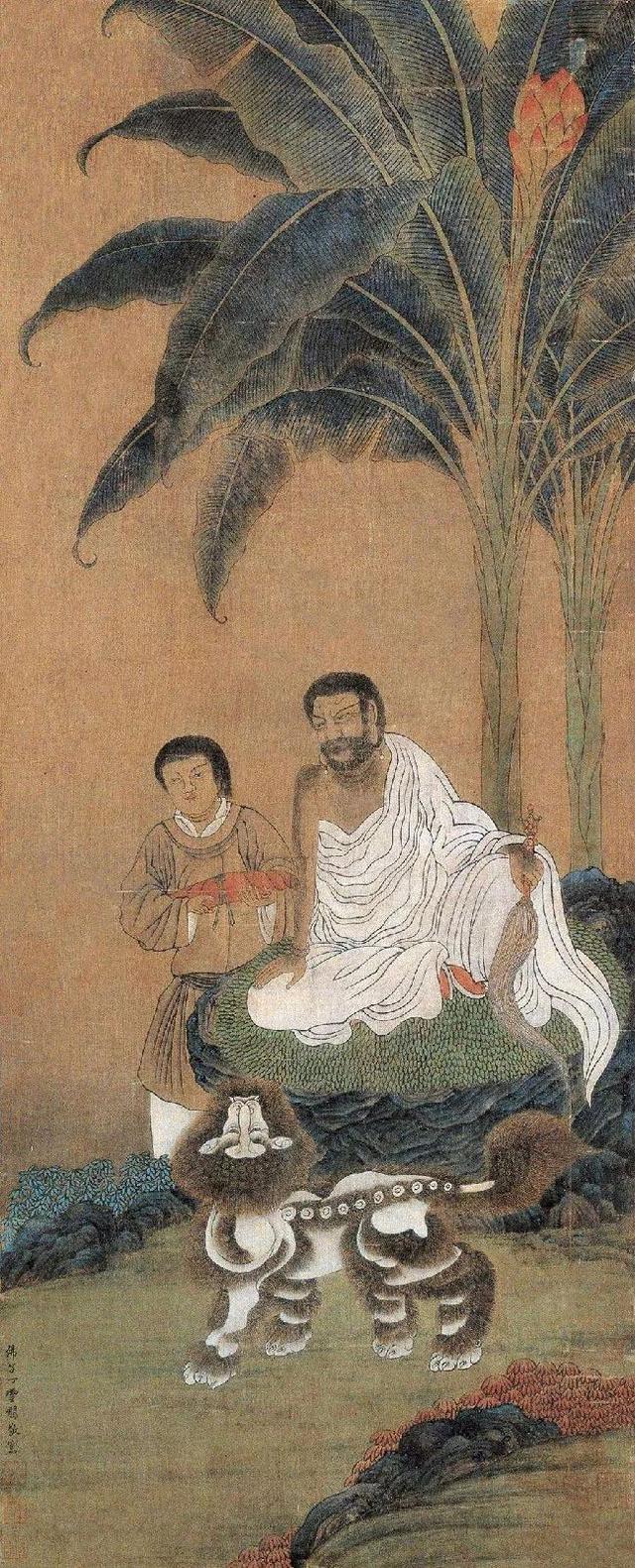 明｜丁云鹏笔下庄严肃穆的佛道人物（140幅）