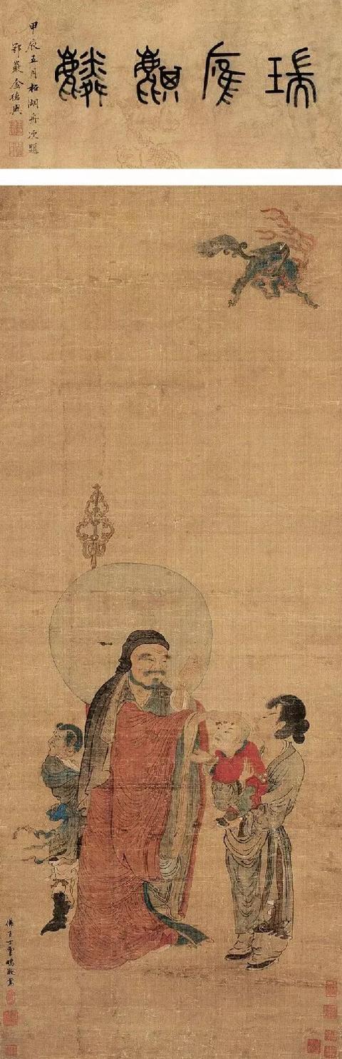 明｜丁云鹏笔下庄严肃穆的佛道人物（140幅）