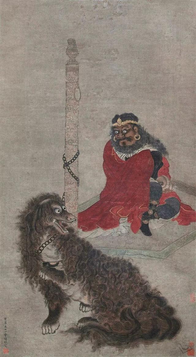 明｜丁云鹏笔下庄严肃穆的佛道人物（140幅）