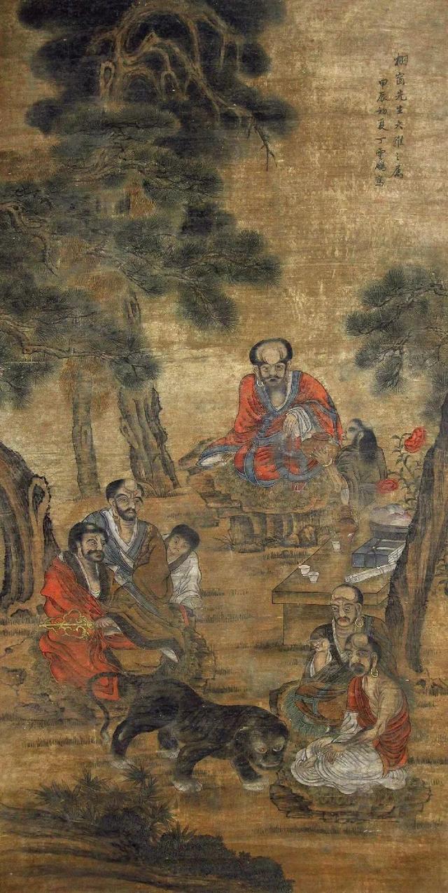 明｜丁云鹏笔下庄严肃穆的佛道人物（140幅）