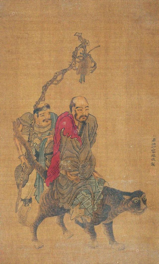 明｜丁云鹏笔下庄严肃穆的佛道人物（140幅）