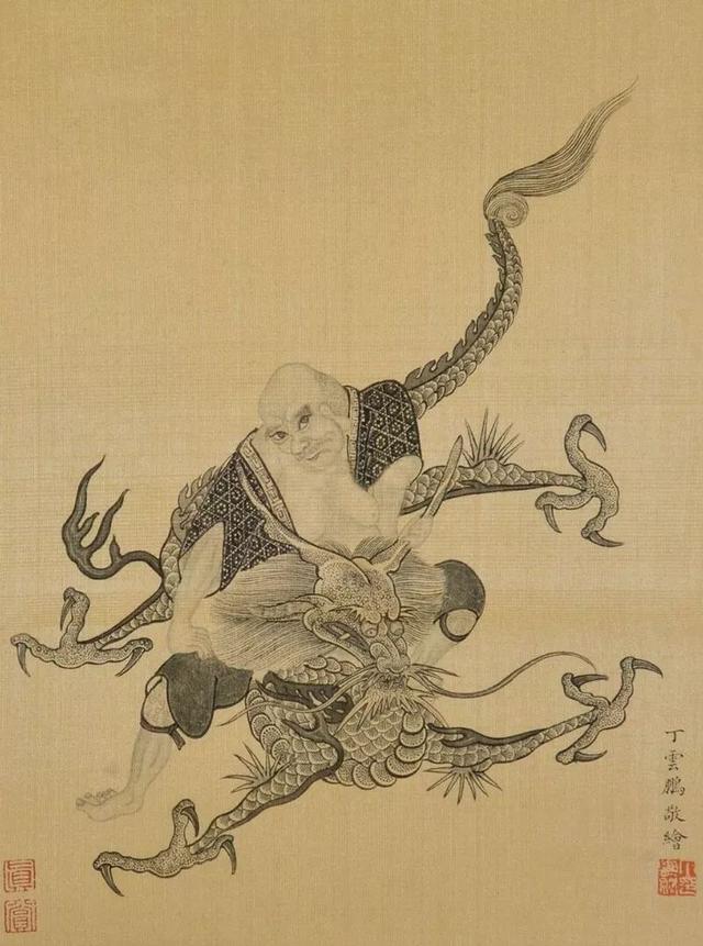 明｜丁云鹏笔下庄严肃穆的佛道人物（140幅）