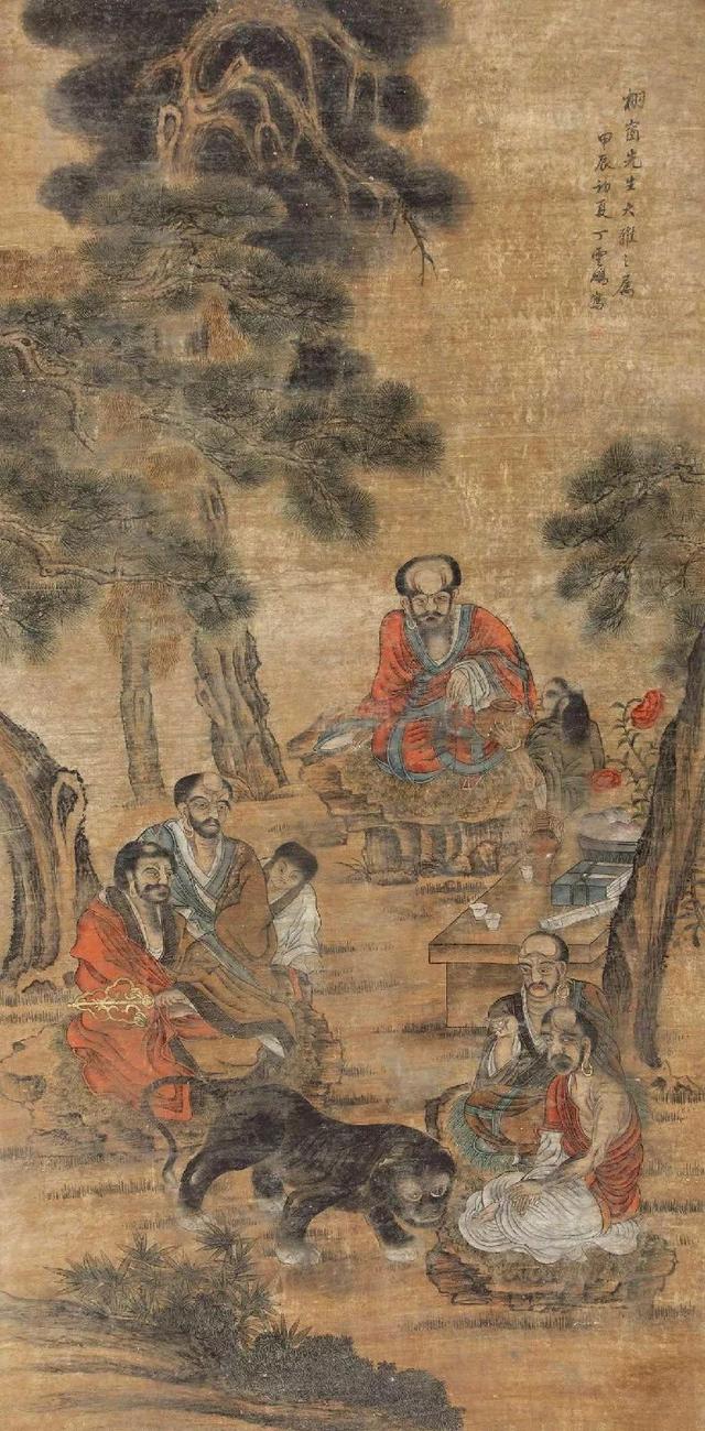 明｜丁云鹏笔下庄严肃穆的佛道人物（140幅）