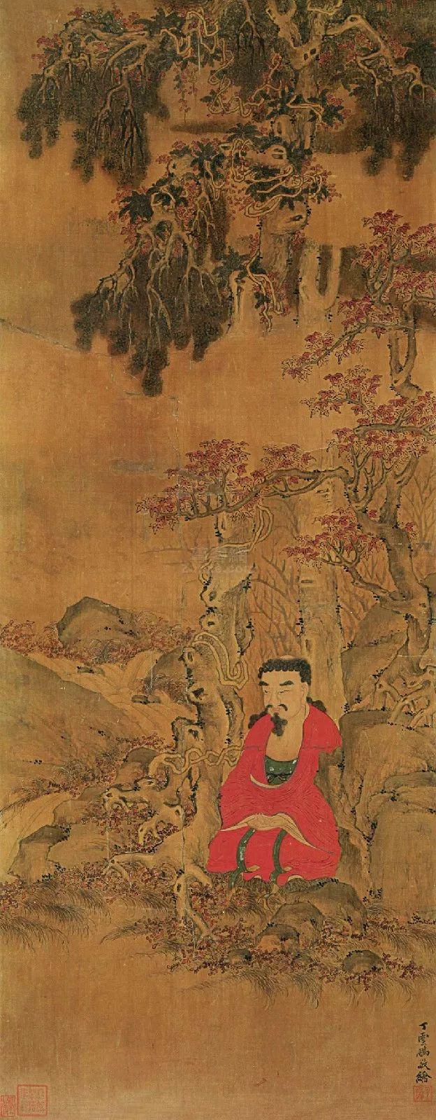 明｜丁云鹏笔下庄严肃穆的佛道人物（140幅）