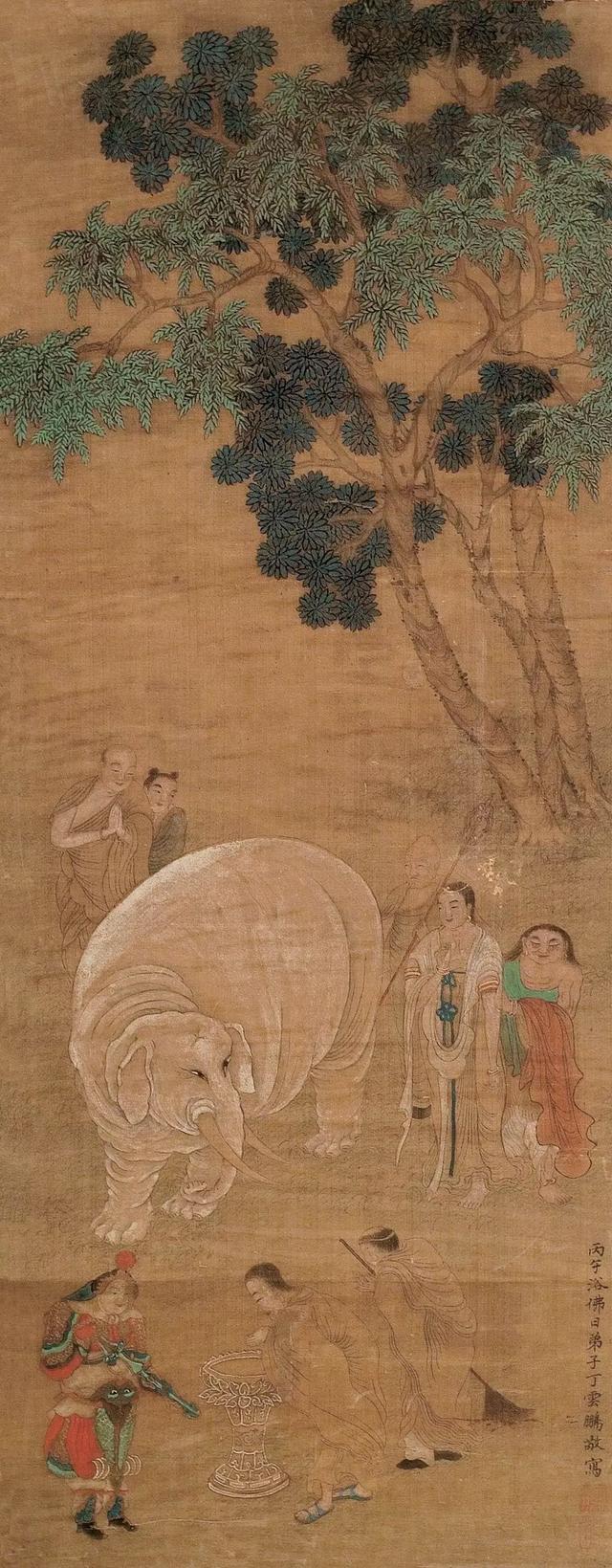 明｜丁云鹏笔下庄严肃穆的佛道人物（140幅）