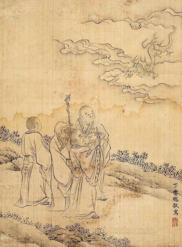 明｜丁云鹏笔下庄严肃穆的佛道人物（140幅）