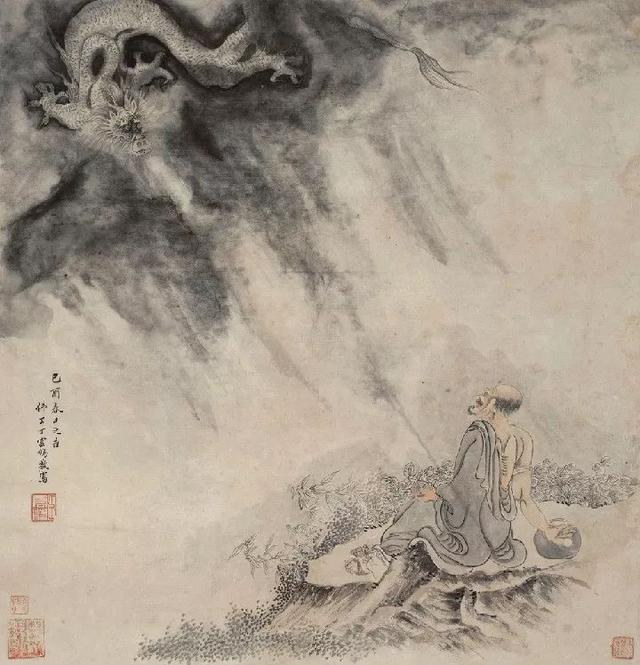 明｜丁云鹏笔下庄严肃穆的佛道人物（140幅）