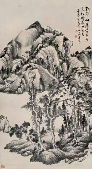 画痴陈半丁国画作品欣赏——大师王雪涛老师！