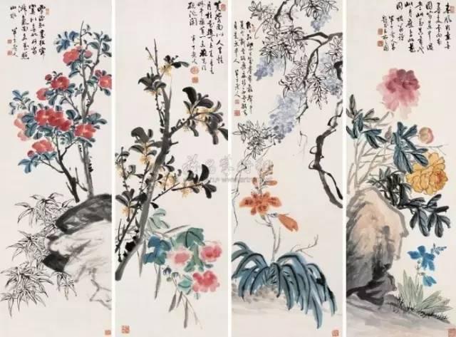 画痴陈半丁国画作品欣赏——大师王雪涛老师！