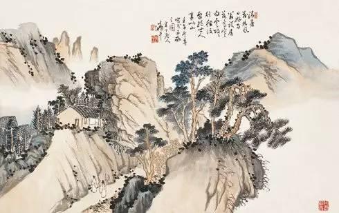 画痴陈半丁国画作品欣赏——大师王雪涛老师！