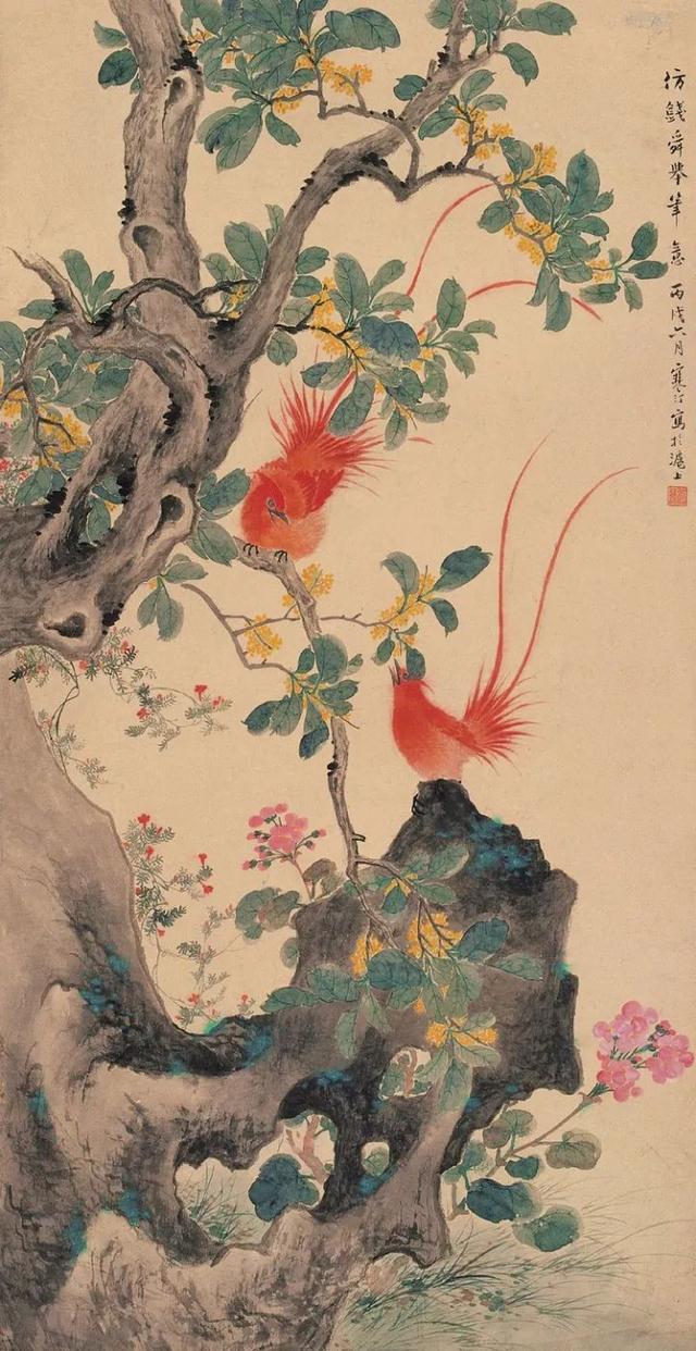 精美绝伦｜江寒汀工笔花鸟画合辑（190幅大图）