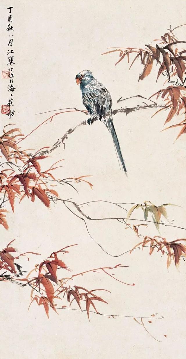 精美绝伦｜江寒汀工笔花鸟画合辑（190幅大图）