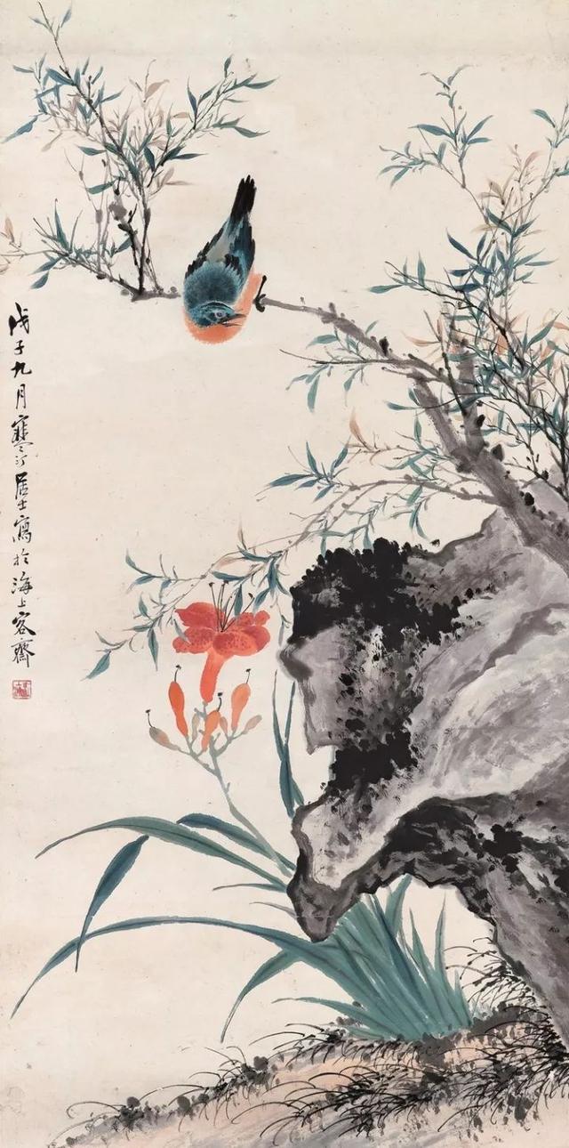 精美绝伦｜江寒汀工笔花鸟画合辑（190幅大图）