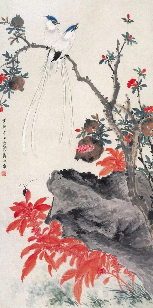 精美绝伦｜江寒汀工笔花鸟画合辑（190幅大图）