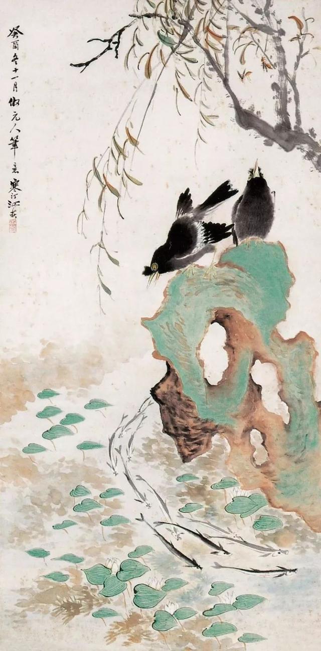 精美绝伦｜江寒汀工笔花鸟画合辑（190幅大图）