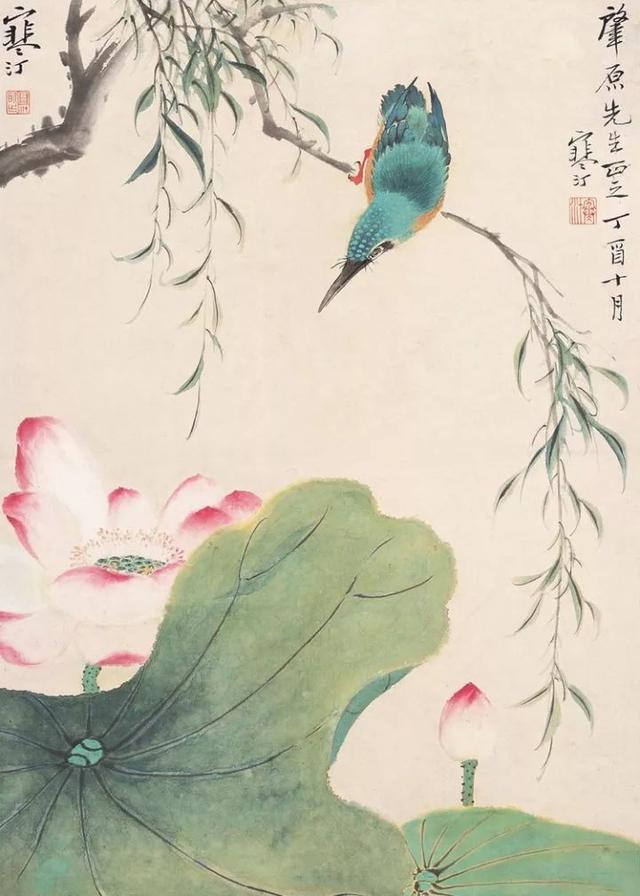 精美绝伦｜江寒汀工笔花鸟画合辑（190幅大图）