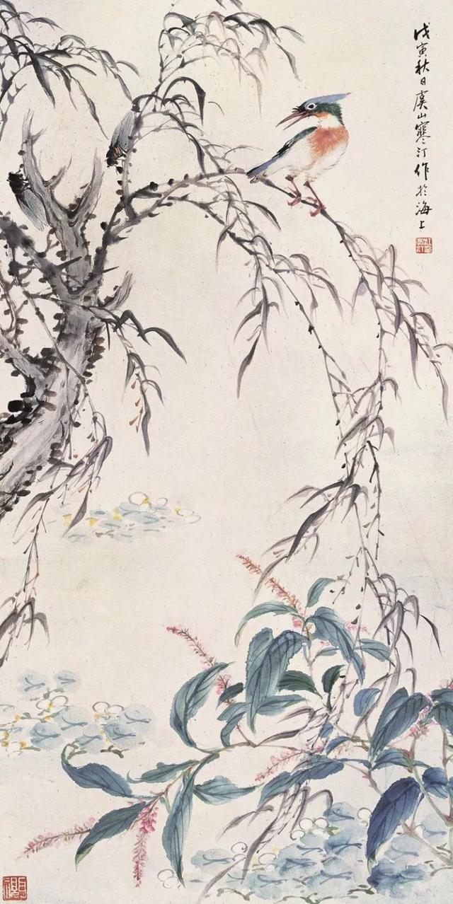 精美绝伦｜江寒汀工笔花鸟画合辑（190幅大图）