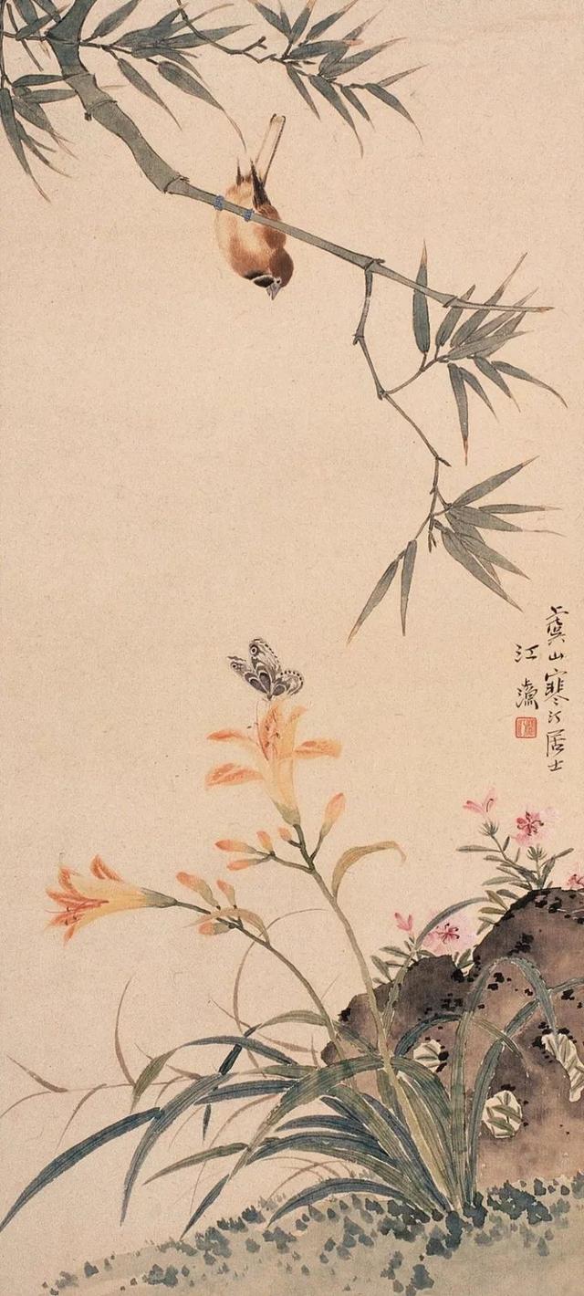 精美绝伦｜江寒汀工笔花鸟画合辑（190幅大图）