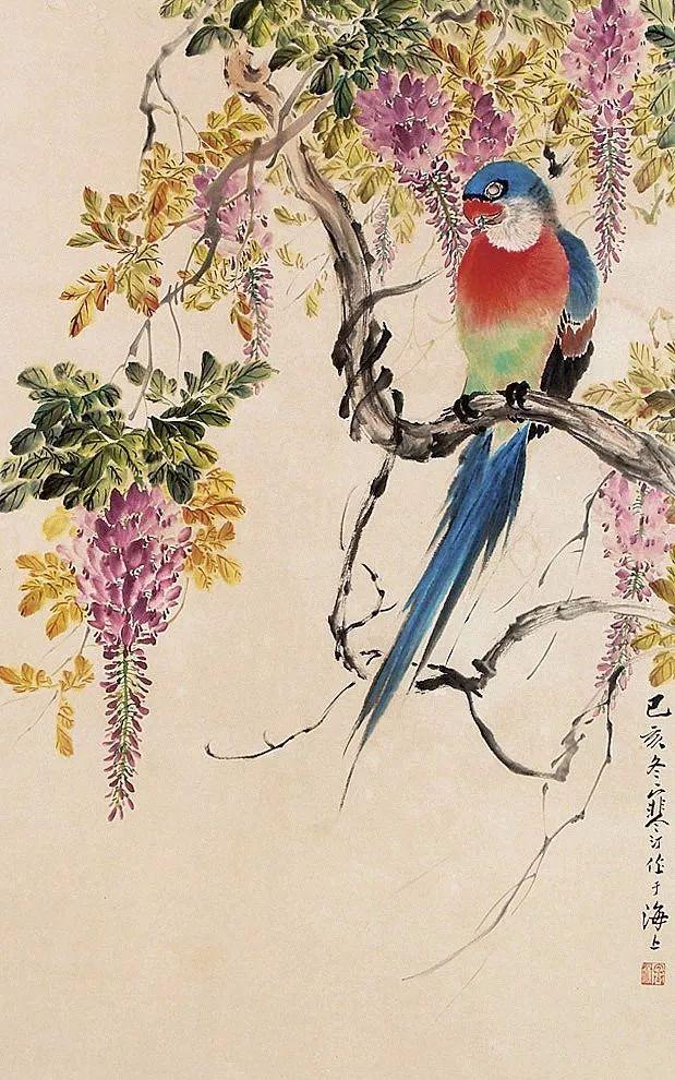 精美绝伦｜江寒汀工笔花鸟画合辑（190幅大图）