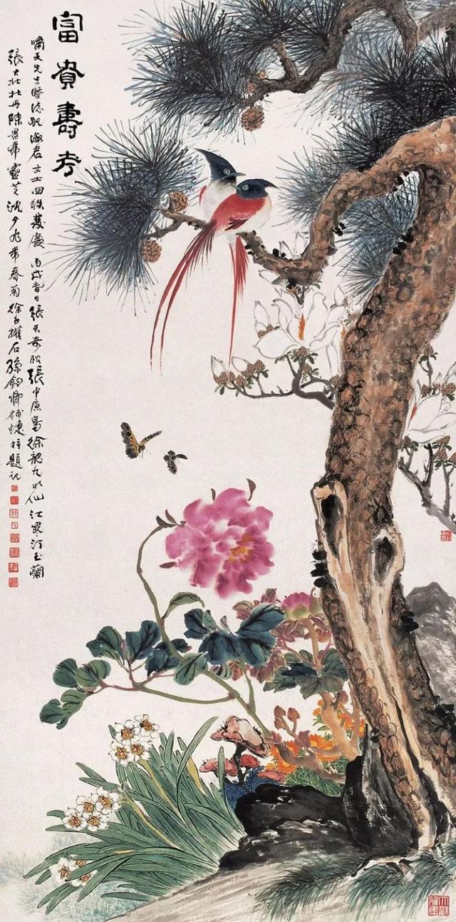 精美绝伦｜江寒汀工笔花鸟画合辑（190幅大图）