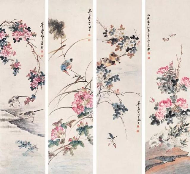 精美绝伦｜江寒汀工笔花鸟画合辑（190幅大图）