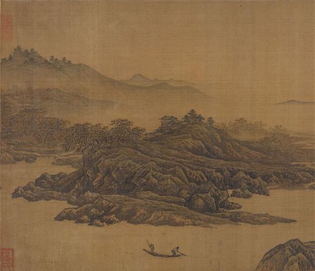 宋代山水画与现代山水画区别