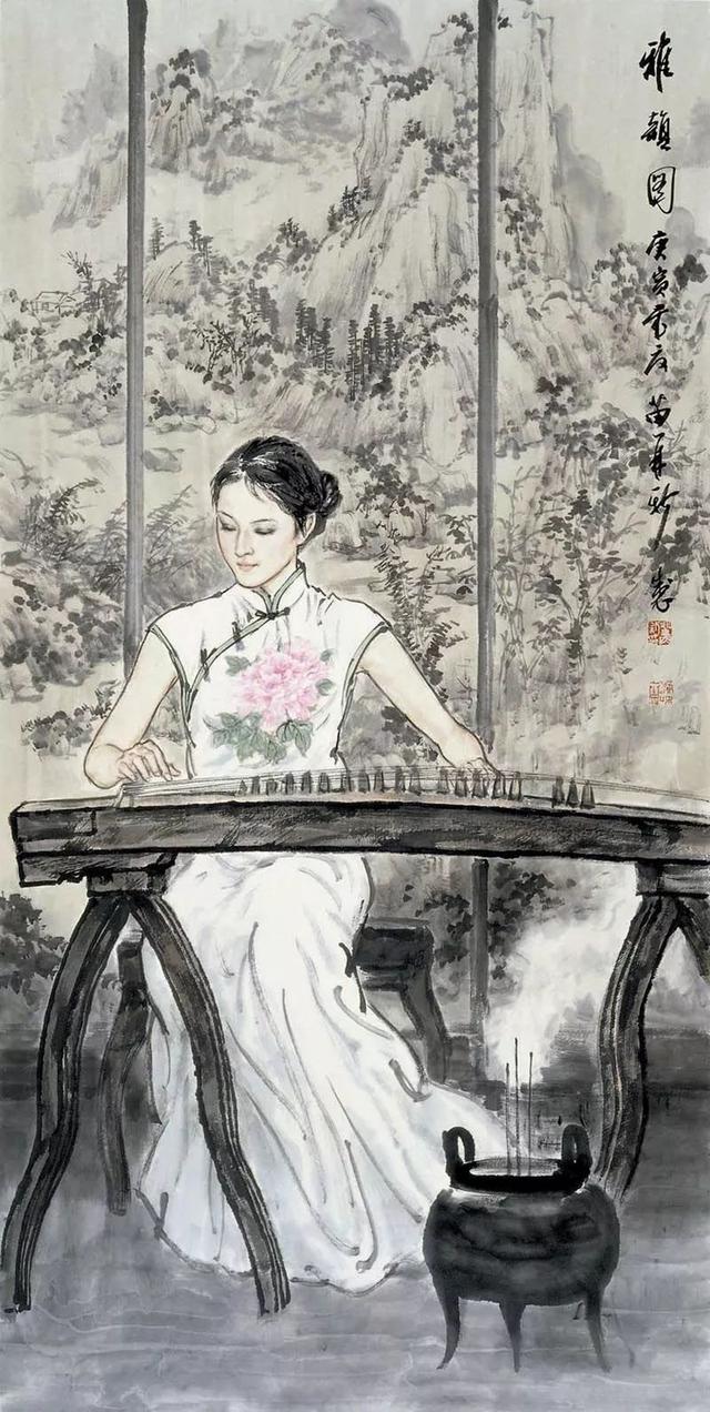 苗再新：毋庸多言，用心画画便是（180幅）