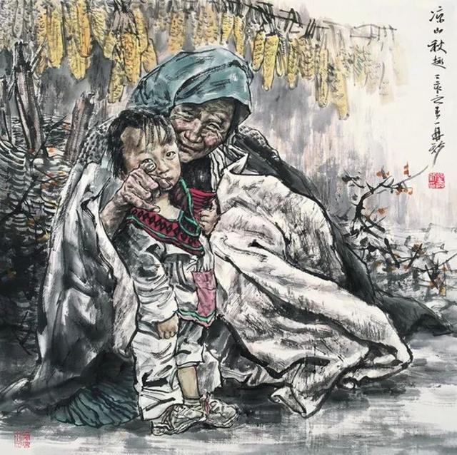 苗再新：毋庸多言，用心画画便是（180幅）