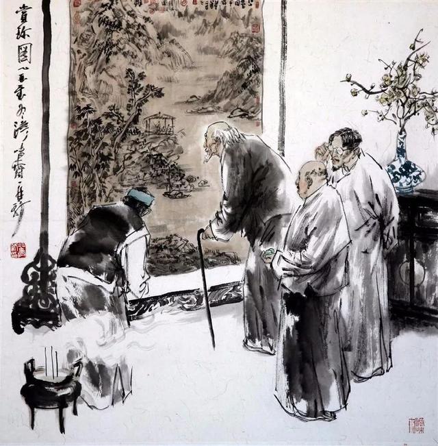 苗再新：毋庸多言，用心画画便是（180幅）