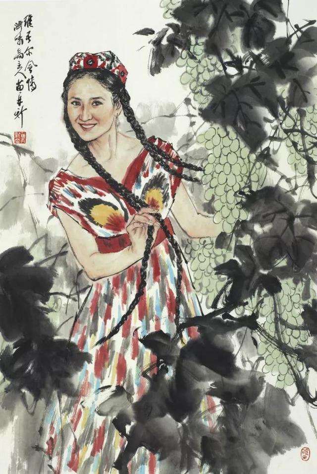 苗再新：毋庸多言，用心画画便是（180幅）