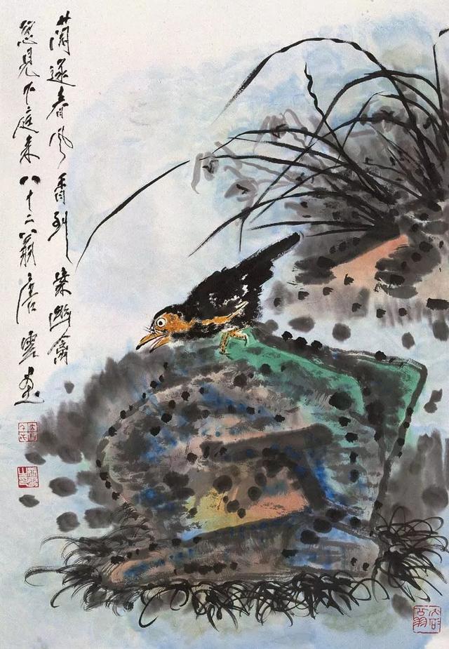 唐云｜花鸟、人物、山水作品合辑（118幅）