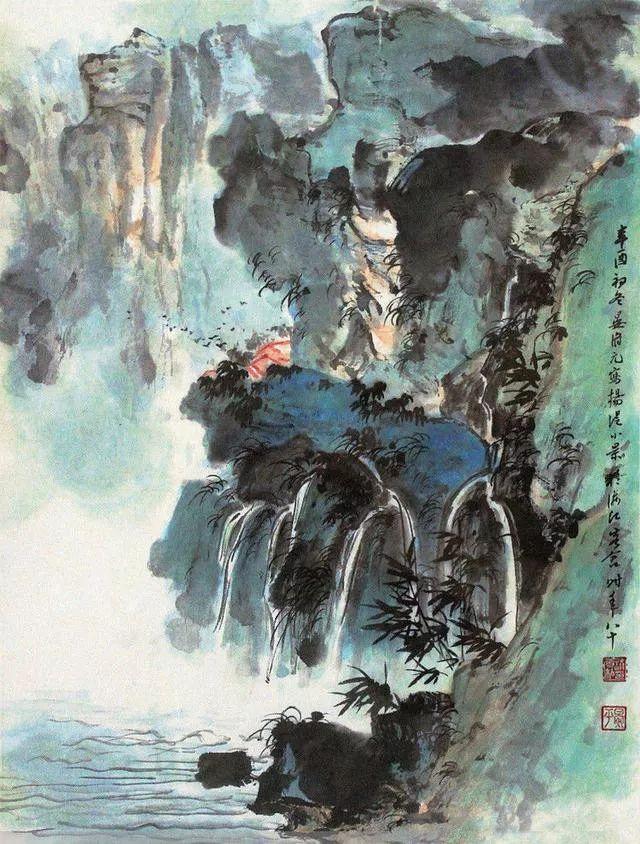 110岁画仙｜海外有个张大千，国内有个晏济元（120幅）