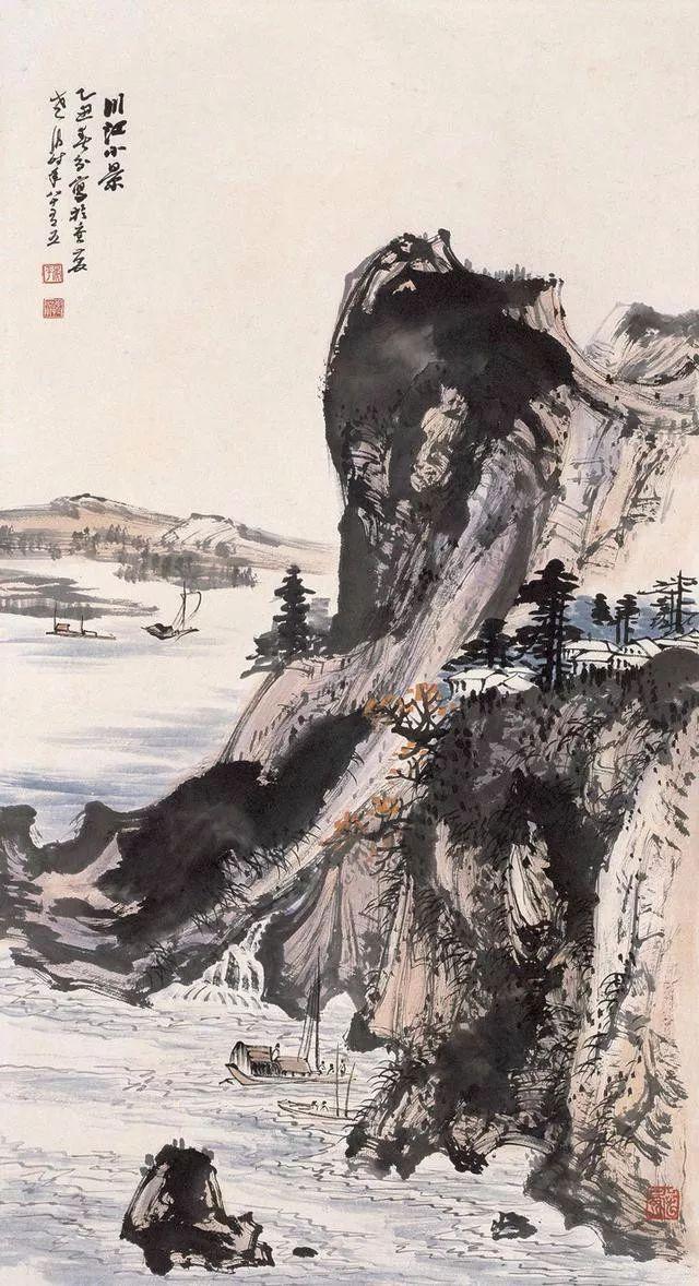 110岁画仙｜海外有个张大千，国内有个晏济元（120幅）