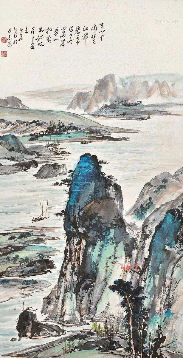 110岁画仙｜海外有个张大千，国内有个晏济元（120幅）