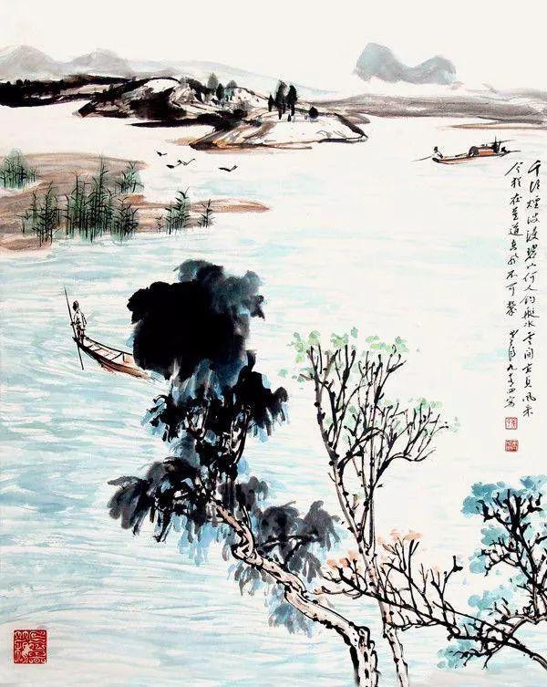 110岁画仙｜海外有个张大千，国内有个晏济元（120幅）