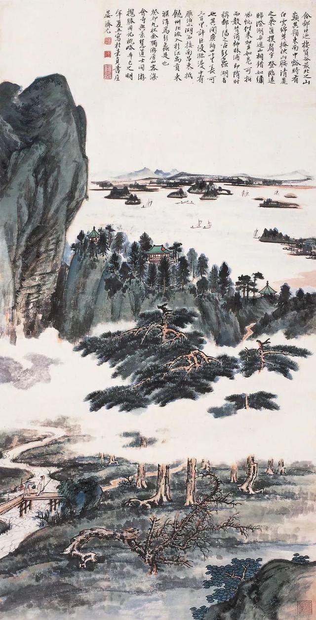 110岁画仙｜海外有个张大千，国内有个晏济元（120幅）