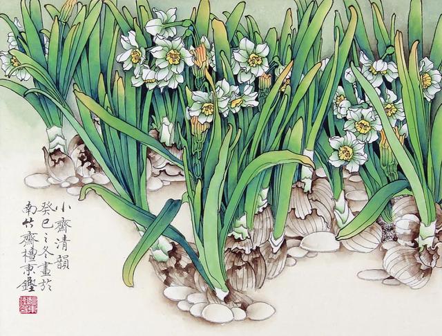 檀东铿｜工笔花鸟画赏析（60幅）